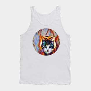 Cheerful floppy cat Tank Top